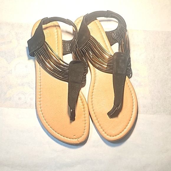 Cest 1948 Black Sandals - Picture 1 of 5